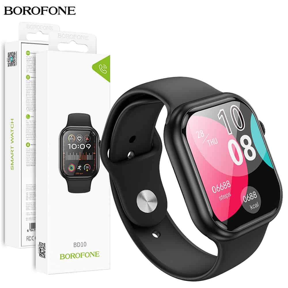 Borofone BD10 Bluetooth 5.3 2.0 inch Make Call / Answer Sports Smart Watch For Men /Women (Black) Borofone BD10 Bluetooth 5.3 2.0 inch Make Call / Answer Sports Smart Watch For Men /Women (Black)